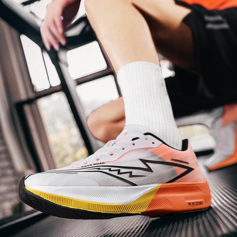 Sneakers Man High Quality Non-Slip Casual Sports Shoes Lightweight Breathable Tennis Shoe Running Shoes Carbon Plate Men Trainer