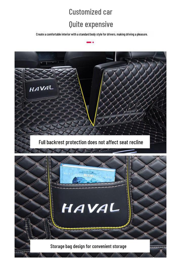 Trunk Mat & Bumper Protector for Haval H6 (2nd & 3rd Gen)
