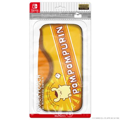 Лицензированный Sanrio Быстрый чехол для Nintendo Switch Помпонпурин [Продукт Nintendo] -