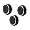 3Pcs A/C Climate Control Button Switch Knobs For Ford Focus Fusion S-Max C-Max