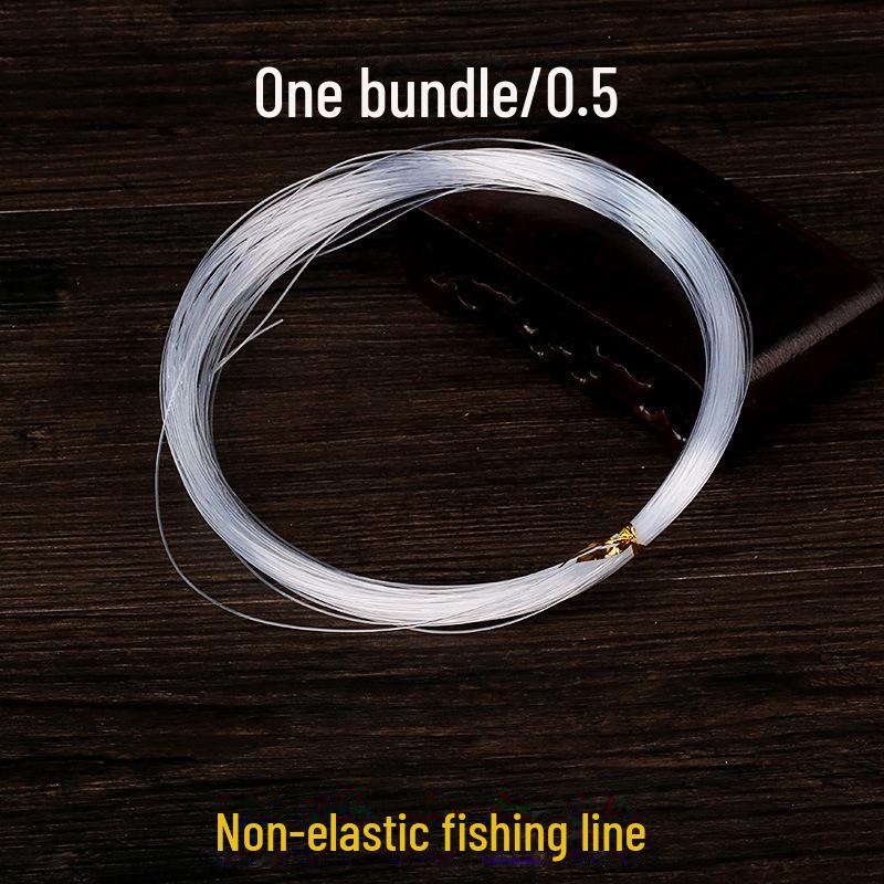 Кристально чистая неэластичная леска для бисерных украшений и проектов «сделай сам» — износостойкая леска для нитей и браслетов