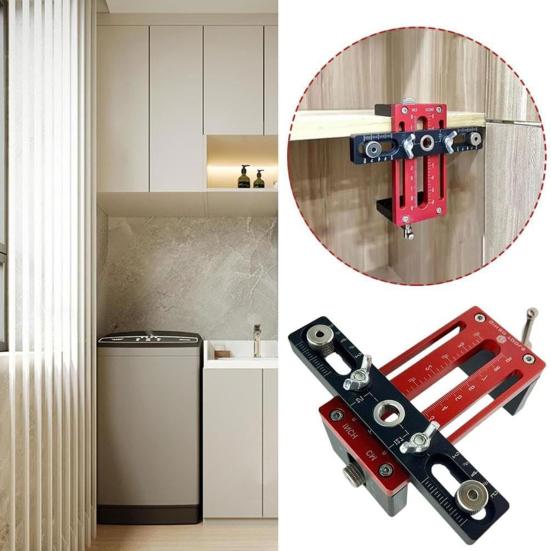 Регулируемый позиционер для установки дверцы шкафа, локатор для установки, устойчивый к коррозии многофункциональный монтажный кондуктор для дверцы шкафа для деревообработки