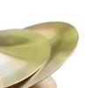 2PCS Hand Cymbals Copper Excellent Sound Quality Easy To Grip Early Educational for Kids Children