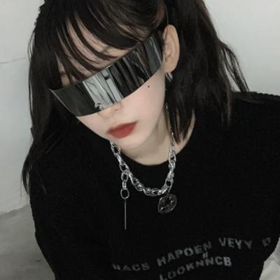 Футуристические Очки-Маска с Обертыванием Мужские Костюмные Очки Маска Новинка Очки Аксессуары для Хэллоуина Декор