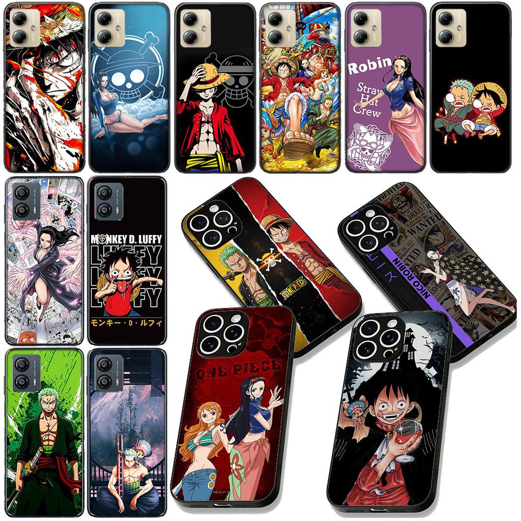 Roronoa Zoro Nico Robin One Luffy Pieces for Motorola Moto Edge 70 60 Fusion NEO Pro G Stylus G56 G96 G52 G04 G05 G64 G71 Case