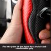 1Pair Car Steering Wheel Cover For Tesla Non-Slip Carbon Fiber 38CM Auto Steering Wheel Interior Decoration Accessories