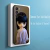 Blythe Милая кукла Модный дизайн узора Чехол для телефона Для Samsung Galaxy S26 S25 S24 S23 S22 S21 Plus Ultra Note20 Мягкий Черный