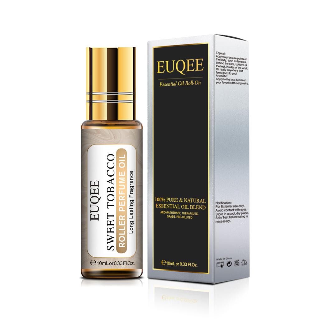 10 мл парфюмерное масло EUQEE Roller для увлажнителя, ароматы, косметический уход за кожей, очиститель воздуха, пармский фиолетовый угол, кокосовое и ванильное цветочное эфирное масло