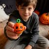 Pumpkin Fidget Spinner Rotating Halloween Toy, Stress Relief Ghost Face Toys Spinner, 3D Printed Toy for Keychain Pendant