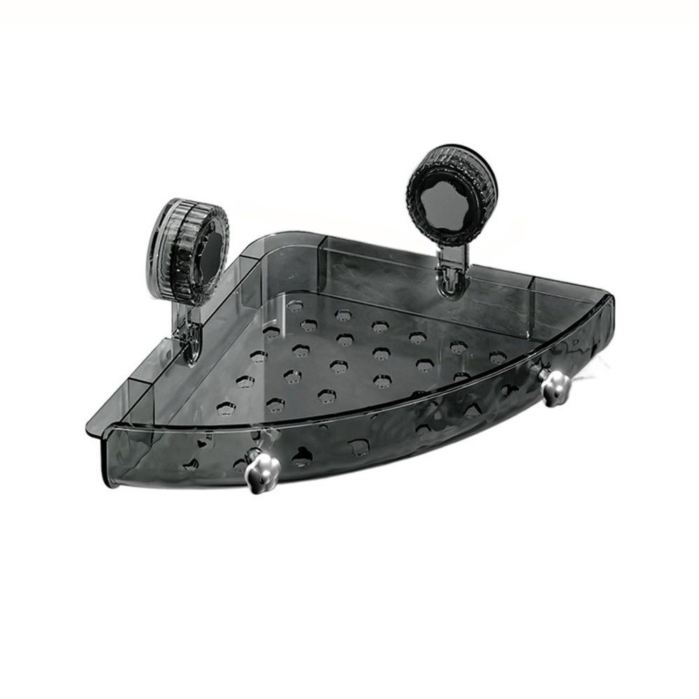 Полки для душа на присосках без сверления Прямоугольная/Треугольная стойка для хранения косметики для дома