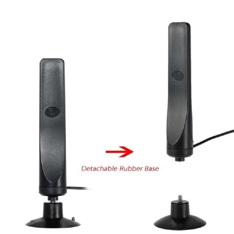 Высококачественная комнатная цифровая антенна DVB-T2 HDTV с присоской