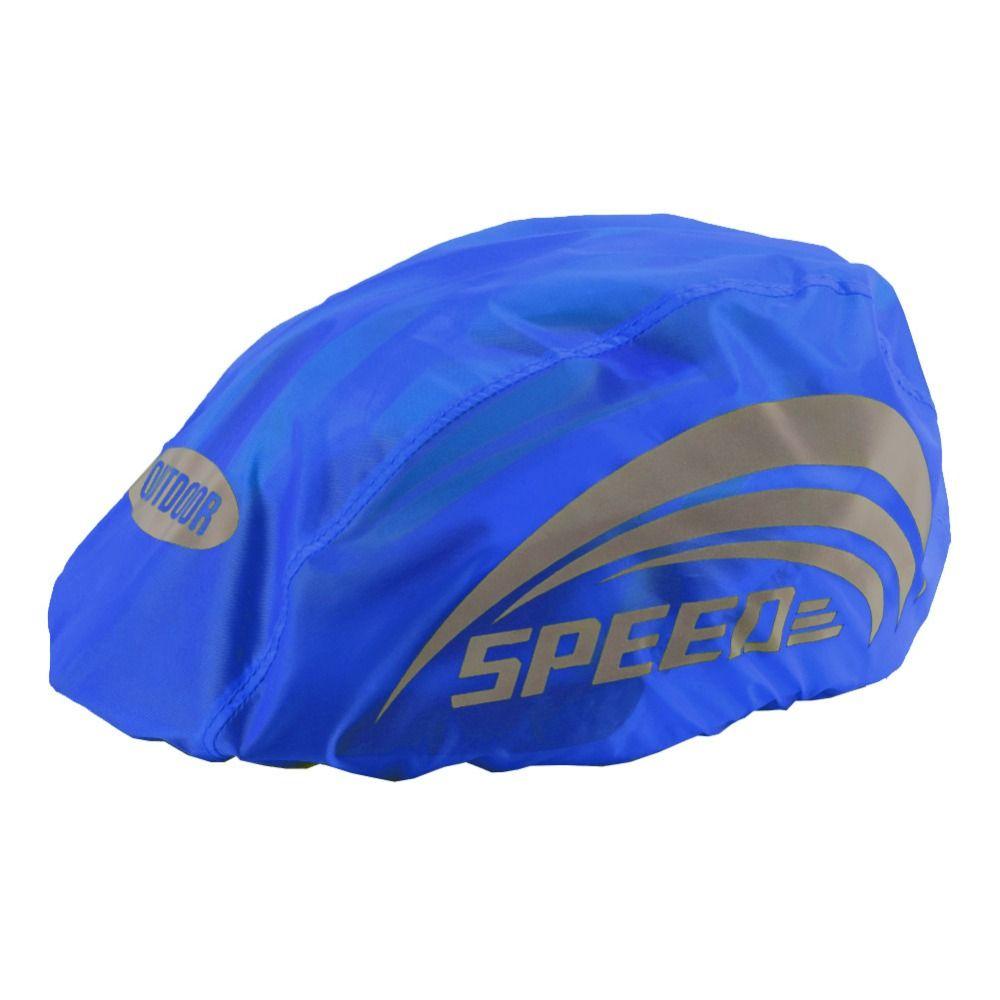 With Reflective Strip Bicycle Helmet Waterproof Cover Cycling Helmet Rain Cover