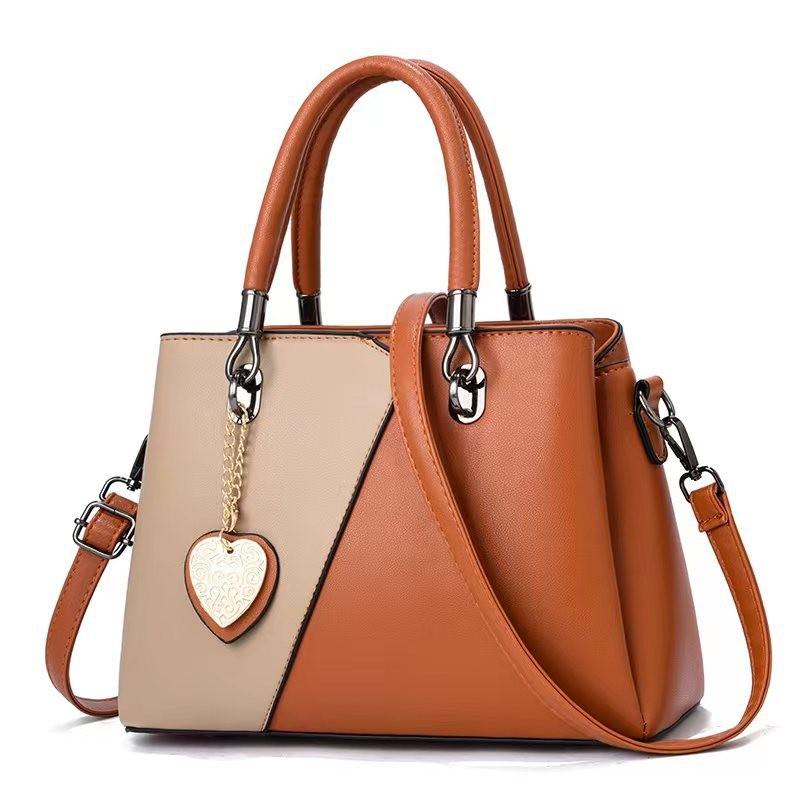 Elegant Minimalist Women's Handbag Versatile Chic Pu Shoulder Bag For Moms