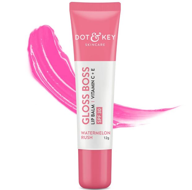 DOT & KEY Dot & Key Cherry Lip Balm SPF 30 Увлажнение для гладких мягких губ, масло ши с витамином Е 12 г