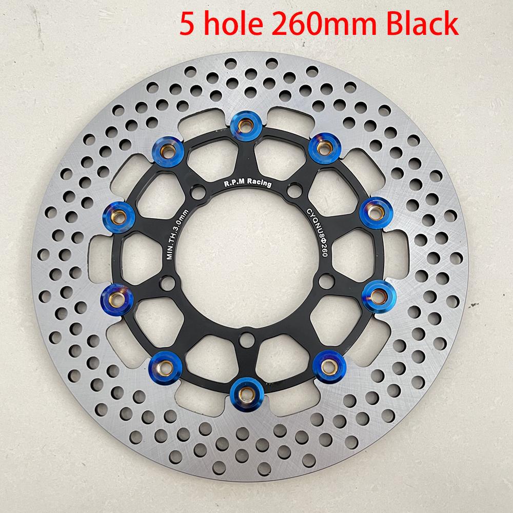 Universal Aluminum alloy Floating discs motorcycle brake disc Outside diameter 200mm/220mm/245mm/260mm Rapid cooling brake pads