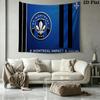 CF Montréal Wall Tapestry Aesthetic Wall Hanging Printed Fabric Blanket Decorative Tapestries for Bedroom Living Room Home Decor