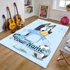 B-Blucy Design Area Rug Personalized Name- Non-Slip, Soft & Cozy Floor Mat for Living Room, Office - Indoor/Outdoor Carpet