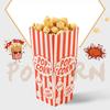 Large Popcorn Bucket Disposable French Fries Chicken Rice Flower Packaging Box Cinema Amusement Park Scenic Area Commercial Food Packaging Container