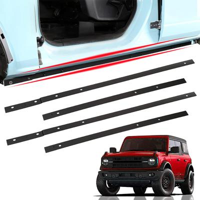 Крышка для сварки зажима для Ford Bronco 4Door 2021 2024 2024 Trail Armor, пороги, защитные панели, боковые юбки, сплиттер, стильный спортивный кузов