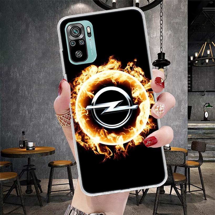 Мягкий чехол для телефона Opel Logo для Xiaomi Redmi Note 15 14 14S 13 12 Pro Plus 12S 11 11S 11E 10 10S 11T 5G Fundas Coque Redmi Not
