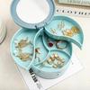 Rotating Multi-Layer Jewelry Storage Box: Dustproof Organizer for Earrings, Bracelets, Ear Studs, Necklaces