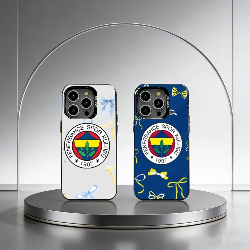 Epc Турция Фенербахче-Е Чехол для телефона для iPhone 17,16,15,14,13,12,11 Plus,Pro Max,XS,Цветной Серебристый Чехол для телефона Funda Cover