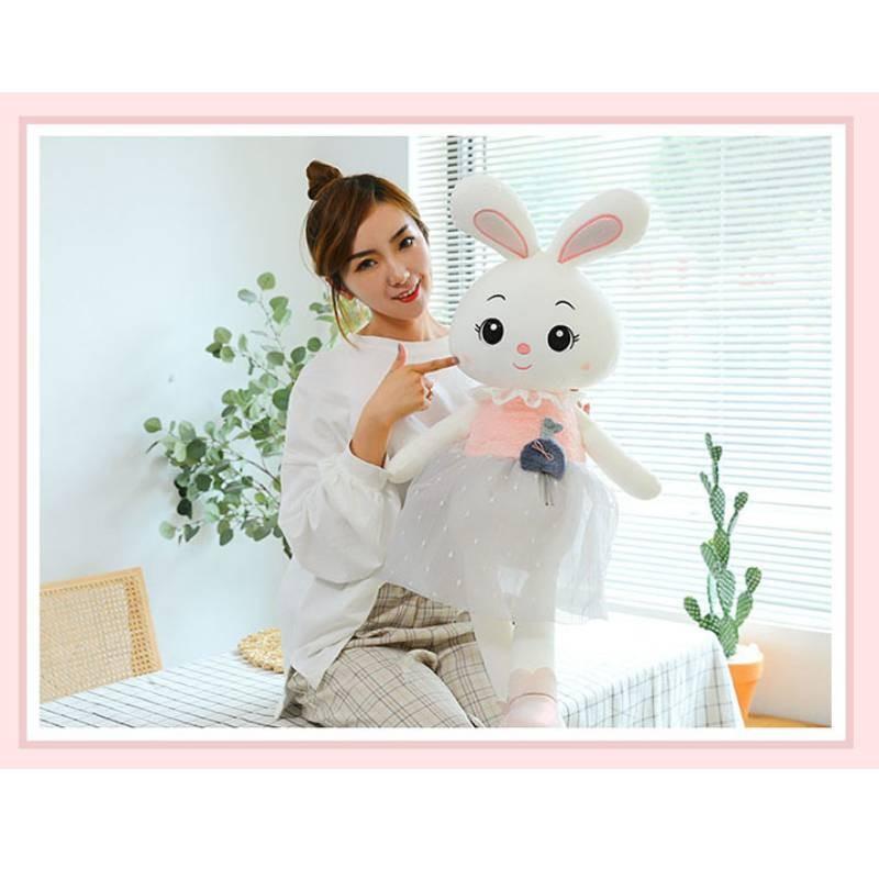 Rabbit Skirt Plush Toys Stuffed Dolls Sofa Room Decoration Kids Girl Gifts