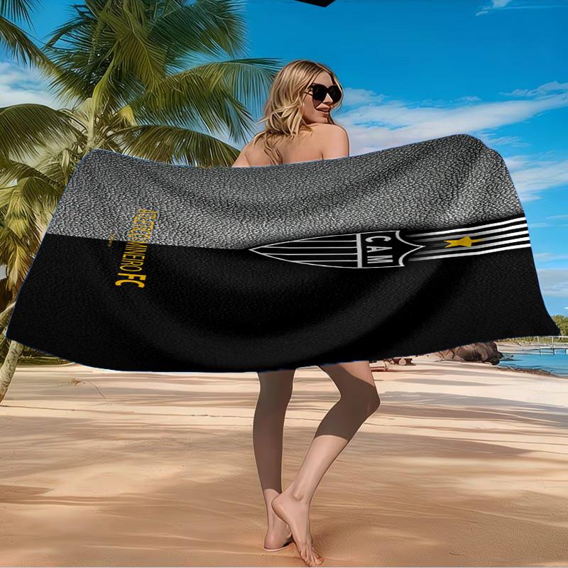 Brugge Emblem Design Beach Towel Microfiber Beach Towel, Lightweight and Quick-Dry, for Summer Travel, Swimming Pool Fan Birthday Gift