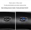 Нескользящая 3D тисненая крышка руля из углеродного волокна для Geely - Замша, Дышащая, Унисекс