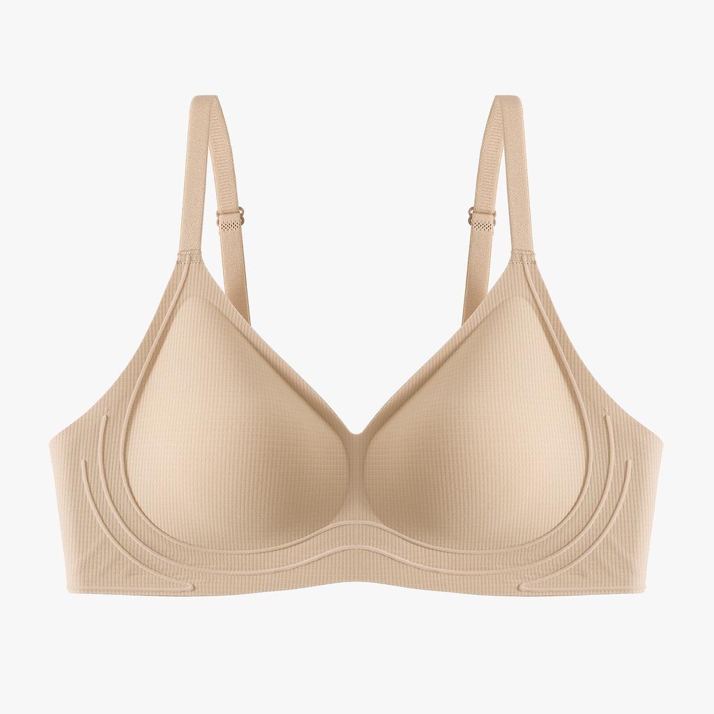 Traceless liquid foundation underwear women's small breasts gather and support to prevent sagging, close secondary breasts, new thin bra cover