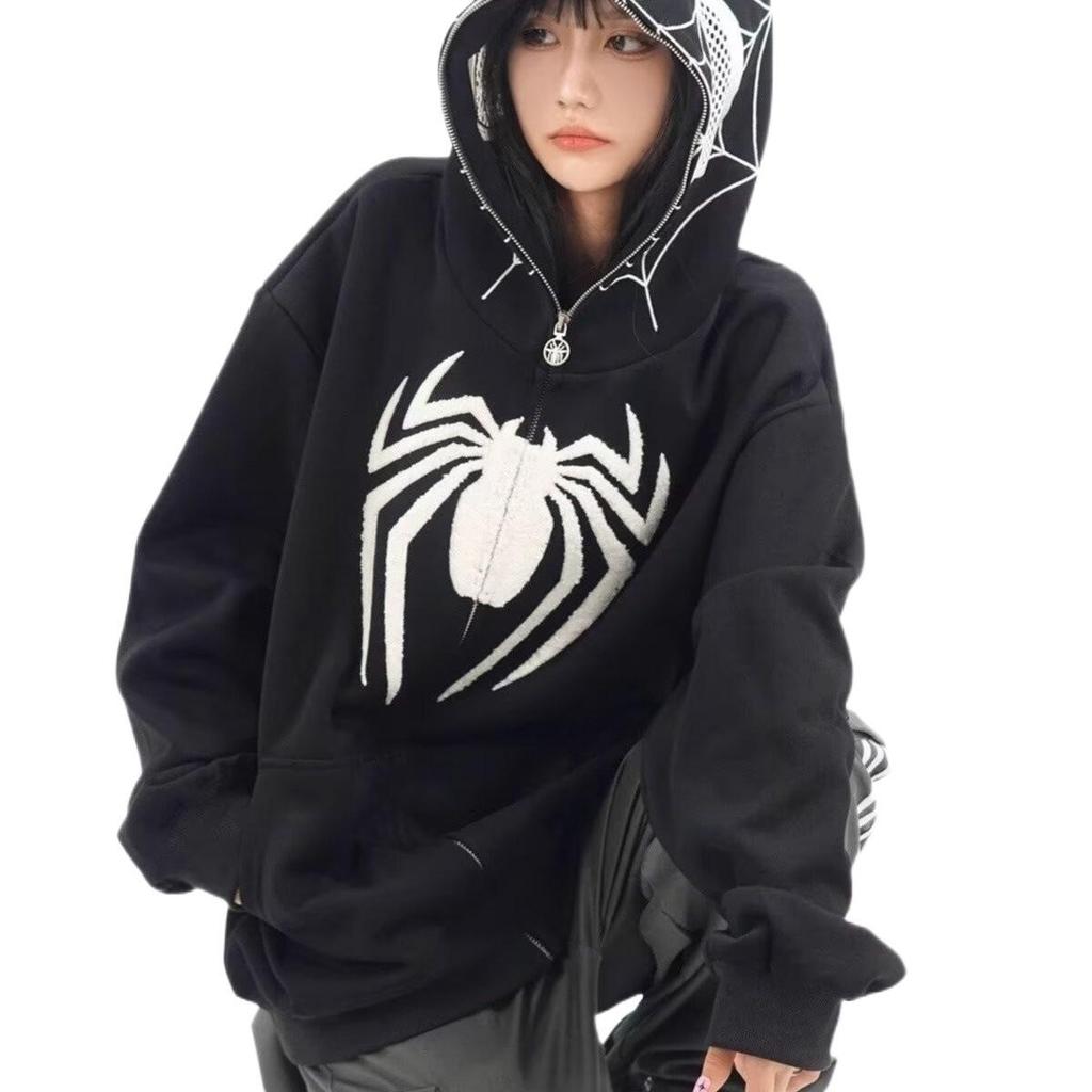 Мужские и подростковые толстовки с капюшоном и застежкой-молнией для мальчиков: Межсезонный, свободный крой для осени и зимы