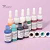 Puntos Long 10Pcs 80g Tattoo Inks Sanitary Lasting Synthetic Bottle Tattoo Ink