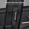 PIG4 Car Belt Shoulder Pads Leather Safety Belt Cover Auto Interior Keychain For Mercedes Benz AMG Smart Fortwo 451 450 453 EQ Forfo