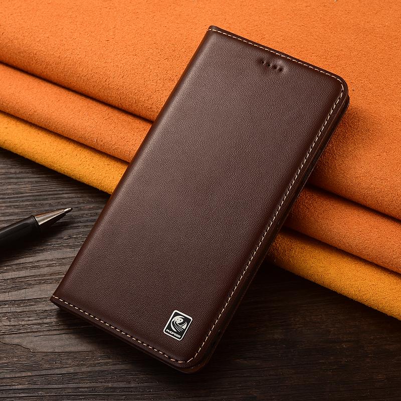 Napa Genuine Leather Flip Case For Tecno Camon 17 18 18P 19 20 20S 30 30S 40 50 Pro Premier Neo Ultra 4G 5G Cover Card Cases