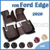 Car Floor Mats For Ford Edge Five Seats Custom Auto Foot Pads Automobile Carpet Cover Interior Accessories