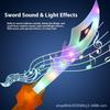 New Children's Luminous Lights Music Toy Knife Simulation Dragon Slayer Knife Sound Flashing Knife
