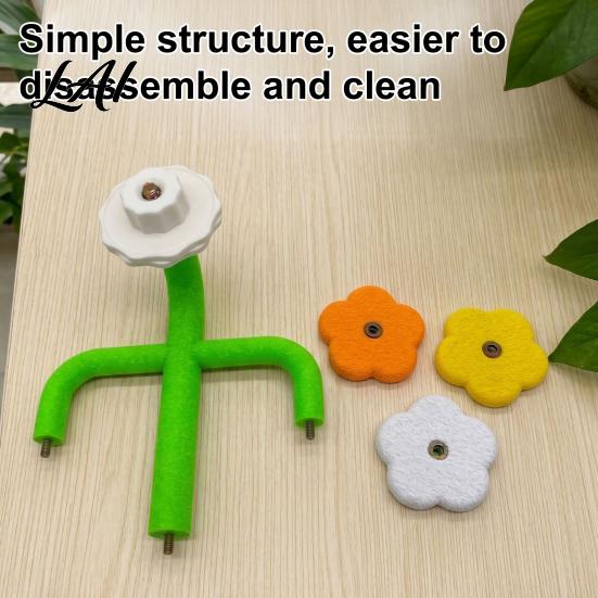 Multi-tiered Bird Perch Cactus Parrot Perch Multi-Tier Textured Non-slip Standing Platform Budgie Easy Install Toy Toy Cage Accessory for Parakeets