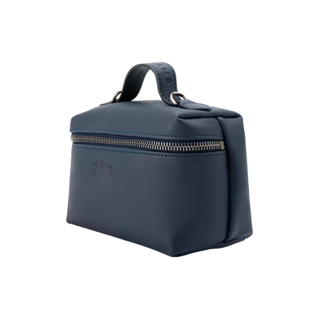 Longchamp Le Pliage Xtra Mini Zipper Closure Leather Tote Shoulder Crossbody Bag Women bags Navy-Blue 10187987556