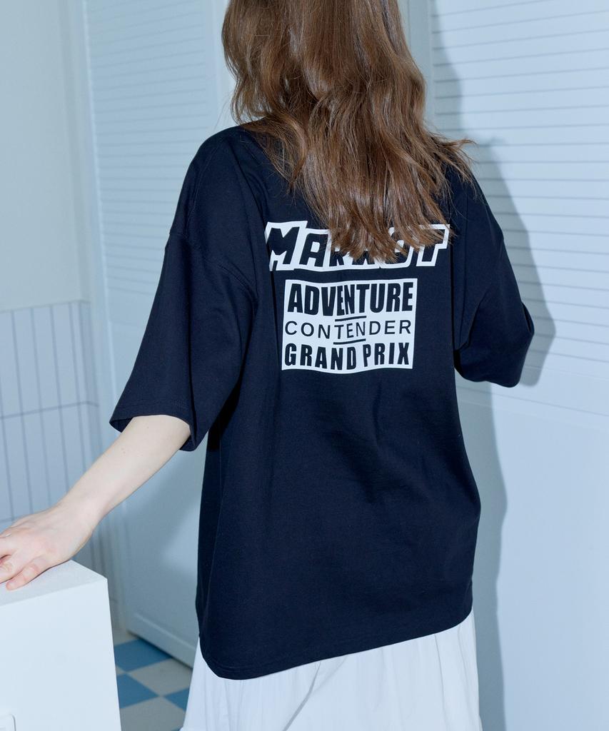 MARROT Adventure Oversized T-Shirt_Black