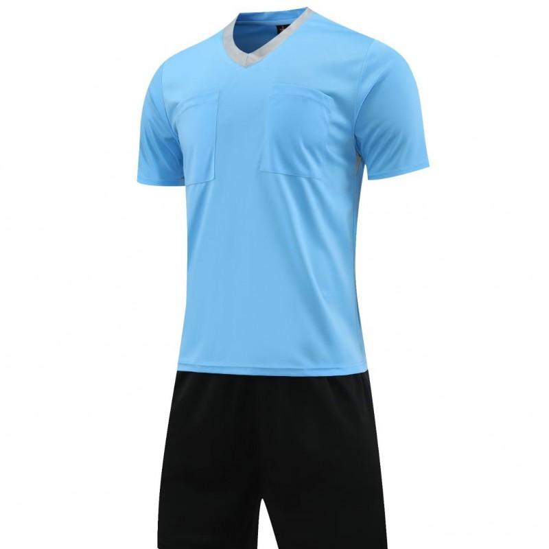 Lightweight V-Neck 2202 Soccer Referee Jersey Goalkeeper Uniform Adult Men L-3XL