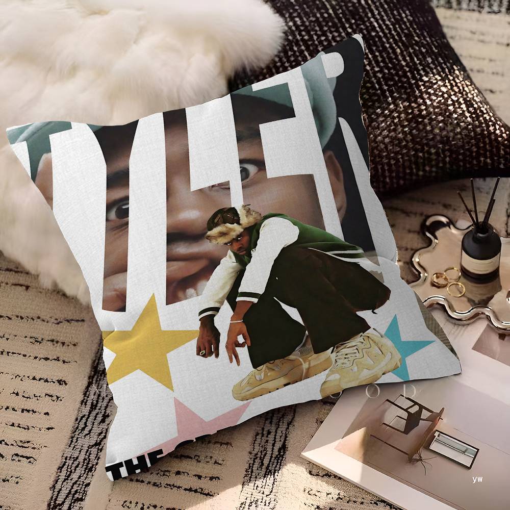 Tyler The Creator 45*45см Наволочка Декоративная Наволочка для Подушки Домашняя Наволочка для Подушки на Диван