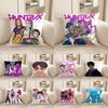 KPop Охотники на демонов На подушке есть надпись «в аниме-стиле»: Наволочки HUNTRX и другие с узорами, модный домашний декор