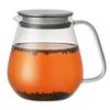 KINTO UNITEA 8336 One-Touch Teapot, 720ml, Heat-Resistant Glass, Gift, Present,