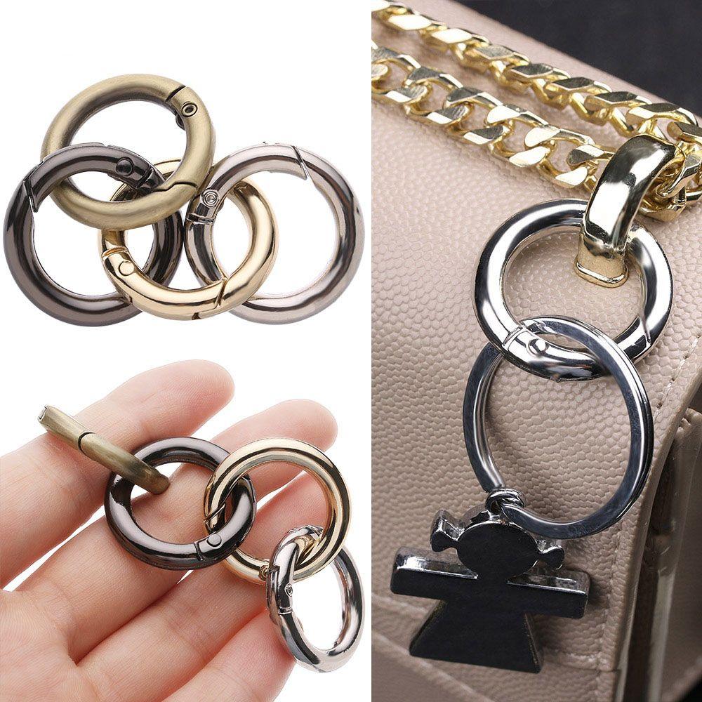 Camping Carabiner Carabiner Purses Handbags Snap Clasp Clip Spring O-Ring Buckles Bag Belt Buckle