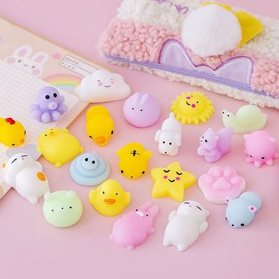 Снятие стресса Мягкая игрушка-антистресс Животные Декомпрессионная игрушка Абреакция Липкая игрушка для сжимания Забавный подарок