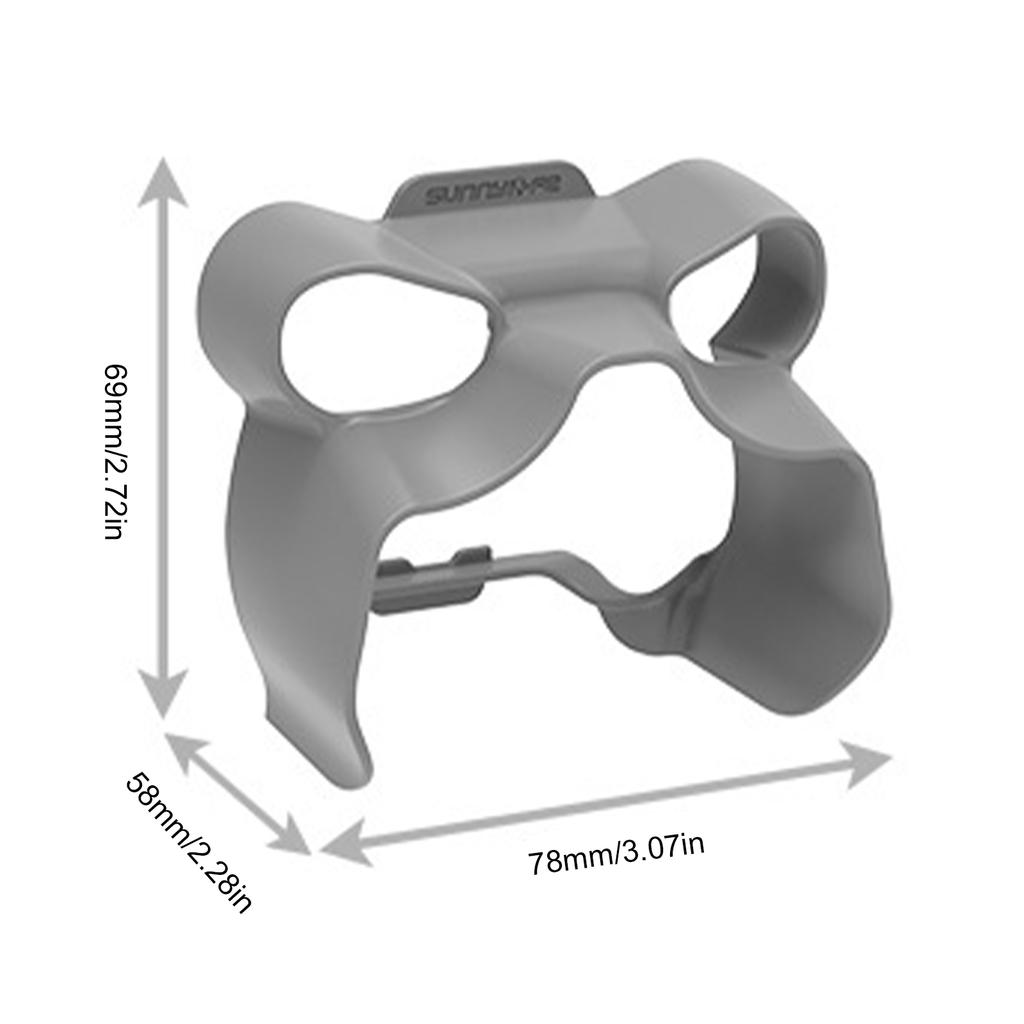Camera Lens Sun Hood Dustproof Gimbal Protector Cap Cover Prevent Glare Light Plastic for DJI Mini 5 Pro Drone Accessories