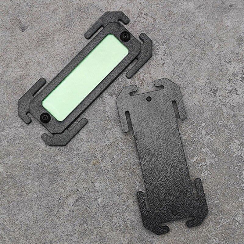 Тактический Molle Noctilucent Mark, уличные инструменты, пластиковые аксессуары Molle, рюкзак, снаряжение, охота, туризм, Edc, сумка, светящийся кулон