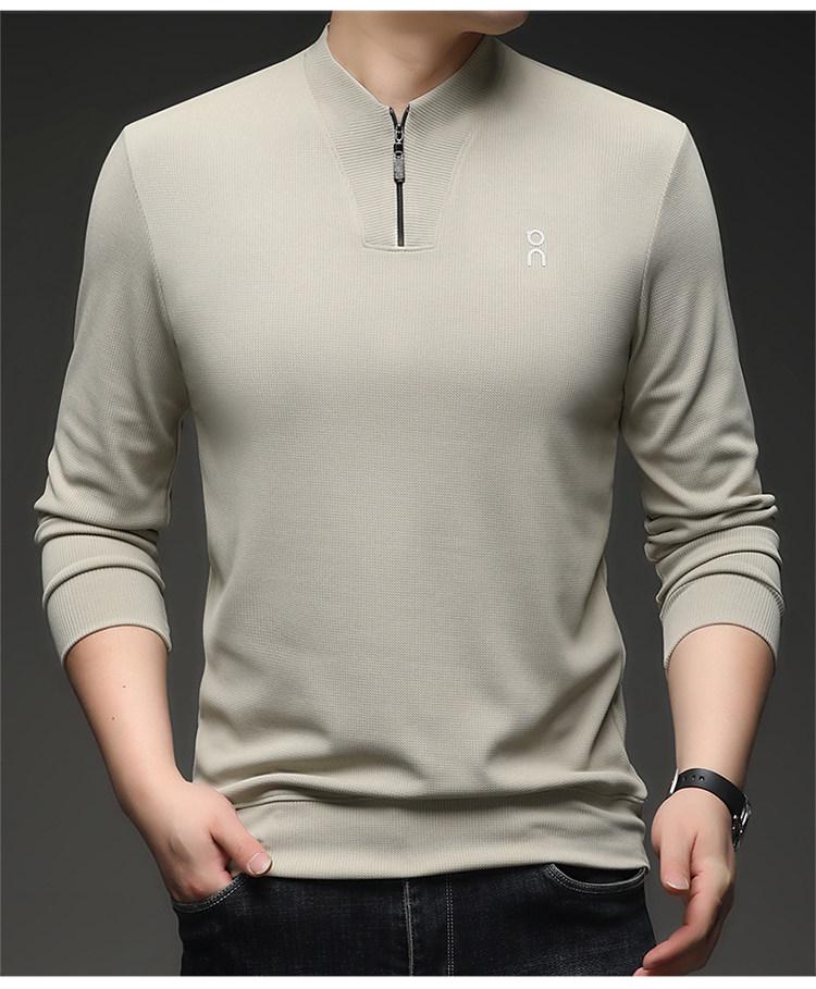 Woodpecker Men's Half-Zip Stand Collar Long-Sleeve Hoodie - 2025 Spring/Autumn Collection