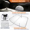 Car Front Window Sunshade Cover Parasol Auto Windshield Sun Visor Sunscreen For Toyota RAV4 2019 2020 2021 2022 Tesla Model 3