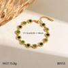 Европейский ретро браслет с драгоценными камнями и бриллиантами - Элегантная роскошная цепочка на ключицу для женщин, идеально подходит для вечерних вечеринок